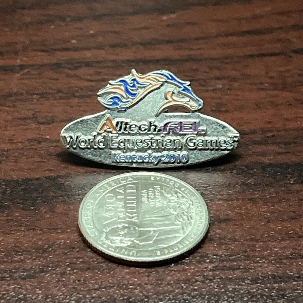Alltech FEI World Equestrian Games‎ Kentucky 2010 Lapel Hat Pin